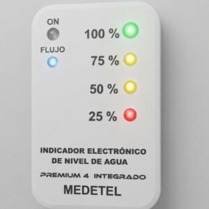 Indicador de Nivel de Tanque — 4 Niveles