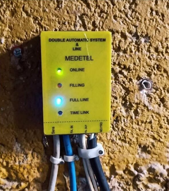 Sistema automático doble instalado