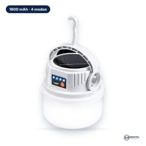 Lámpara de emergencia solar recargable — foto principal