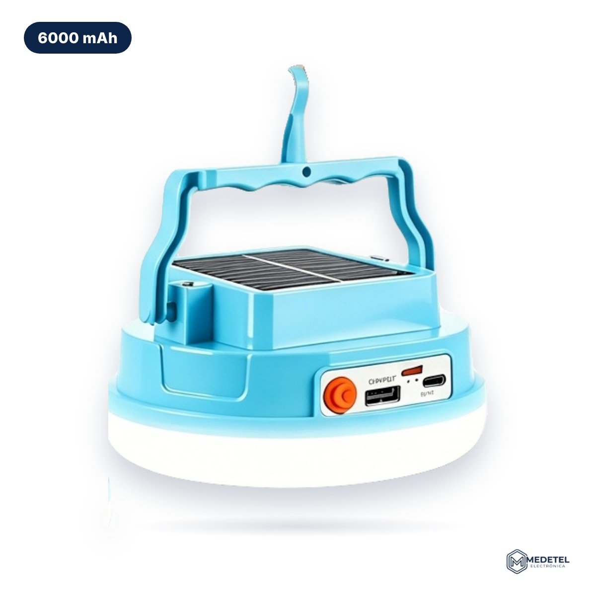 Lámpara solar colgante 6000 mAh — foto principal